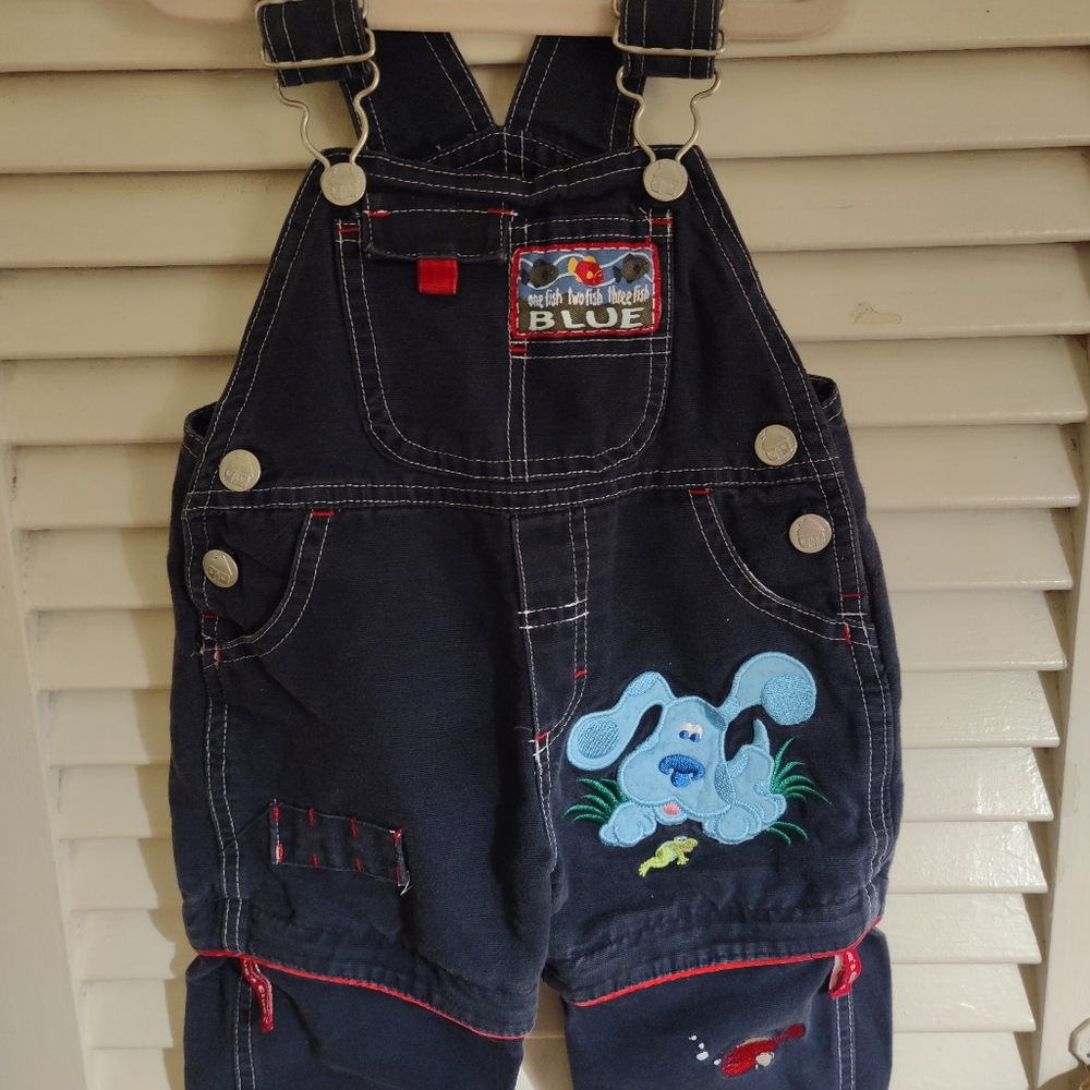 Blue's Clues Cotton Overalls (12 months)